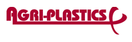 A red and white logo for plast