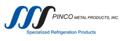 A logo for pinco metal, inc.
