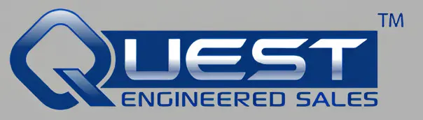 A blue and white logo for the jes engineering company.